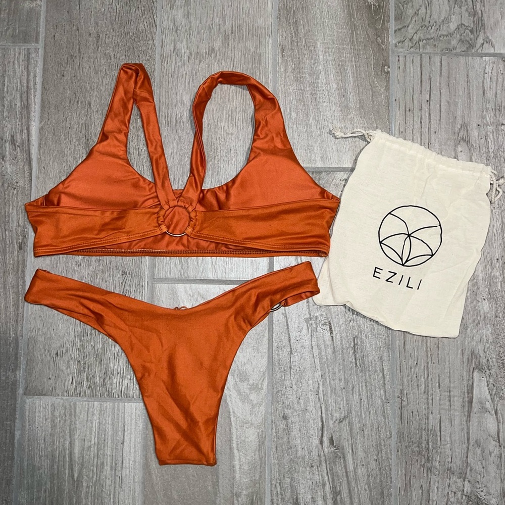 Ezili Orange Swim Bikini Set